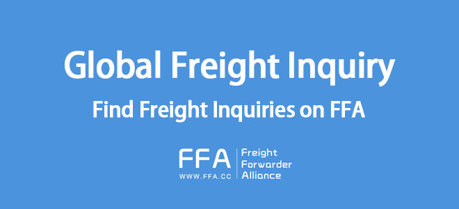 Global Freight Inquiry-Find Freight Inquiries on FFA